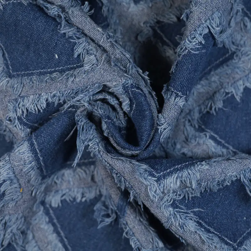 China Fabric for Shirt,Pants,Backless Beach Dress Twill Woven Blended Fabric Cotton Polyester BLUE color buy from China wholesaler bulk order at wholesale price free worldwide shipping Alibaba
