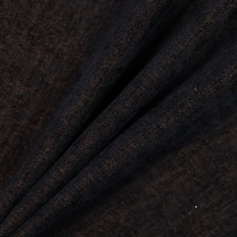 China Fabric for Jackets,Fringe Jacket Jacquard Woven Blended Fabric Polyester Rayon coffee color buy from China wholesaler bulk order at wholesale price free worldwide shipping Alibaba
