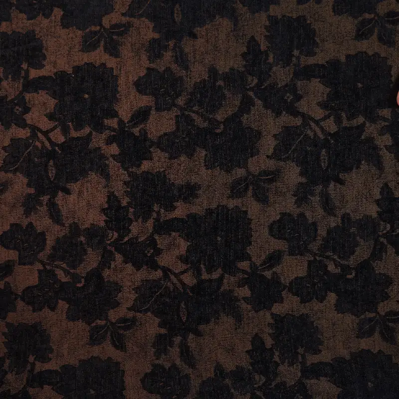 China Fabric for Open Waistcoat Jacquard Woven Blended Fabric Rayon Polyester dark green color buy from China wholesaler bulk order at wholesale price free worldwide shipping Alibaba