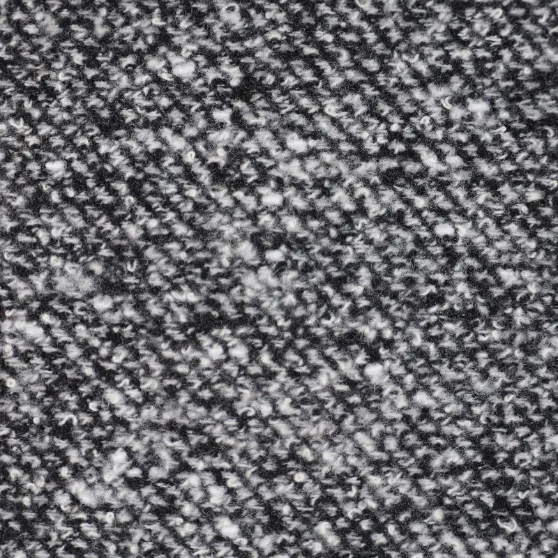 China Fabric for Trench Coat,Overcoat Woolen Tweed Woolen Polyester Wool black&white color buy from China wholesaler bulk order at wholesale price free worldwide shipping Alibaba