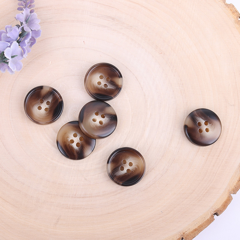 Brown 4 holes Resin Button for Denim Jackets,Jackets,Blazer,Trench Coat,Down Jacket,Overcoat,Suit buy garments accessories in bulk from China wholesaler at wholesale price free worldwide shipping Alibaba