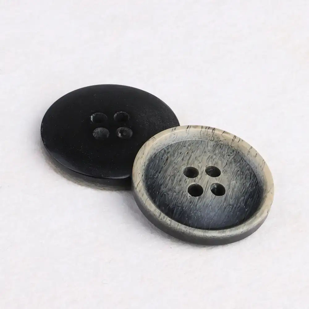 Gray 4 holes Resin Button for Overcoat buy garments accessories in bulk from China wholesaler at wholesale price free worldwide shipping Alibaba