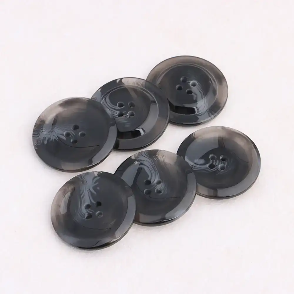 Black 4 holes Resin Button for Overcoat buy garments accessories in bulk from China wholesaler at wholesale price free worldwide shipping Alibaba