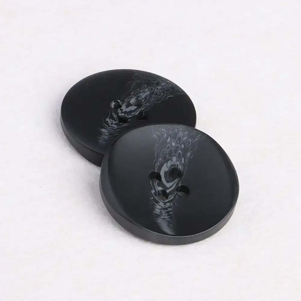 Black 4 holes Resin Button for Overcoat buy garments accessories in bulk from China wholesaler at wholesale price free worldwide shipping Alibaba