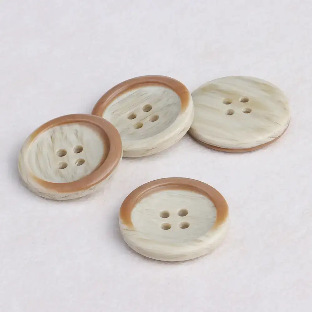Cream 4 holes Resin Button for Overcoat buy garments accessories in bulk from China wholesaler at wholesale price free worldwide shipping Alibaba