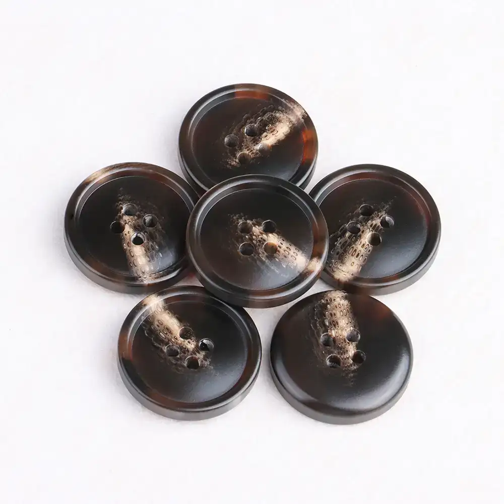 Brown 4 holes Resin Button for Overcoat buy garments accessories in bulk from China wholesaler at wholesale price free worldwide shipping Alibaba