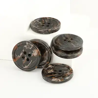 Brown 4 holes Resin Button for Overcoat buy garments accessories in bulk from China wholesaler at wholesale price free worldwide shipping Alibaba