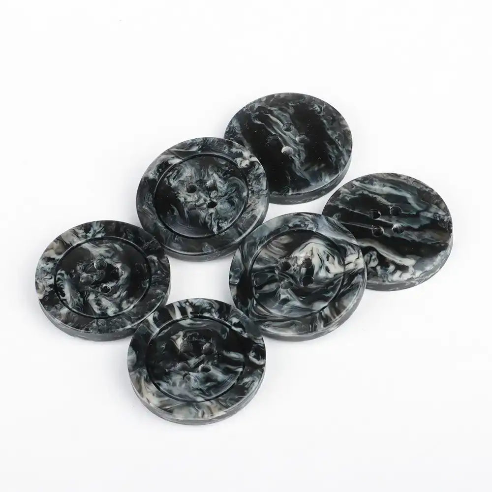 Black 4 holes Resin Button for Overcoat buy garments accessories in bulk from China wholesaler at wholesale price free worldwide shipping Alibaba