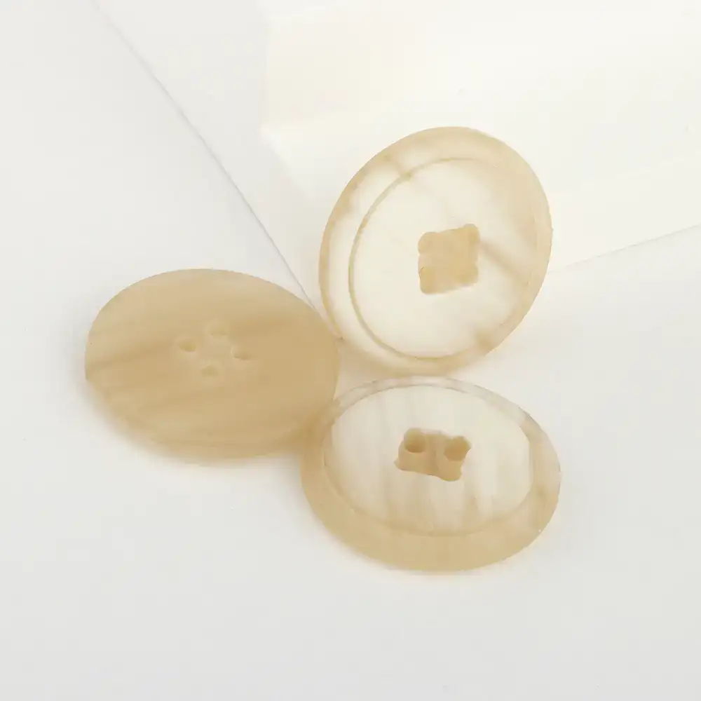 Cream 4 holes Resin Button for Overcoat buy garments accessories in bulk from China wholesaler at wholesale price free worldwide shipping Alibaba