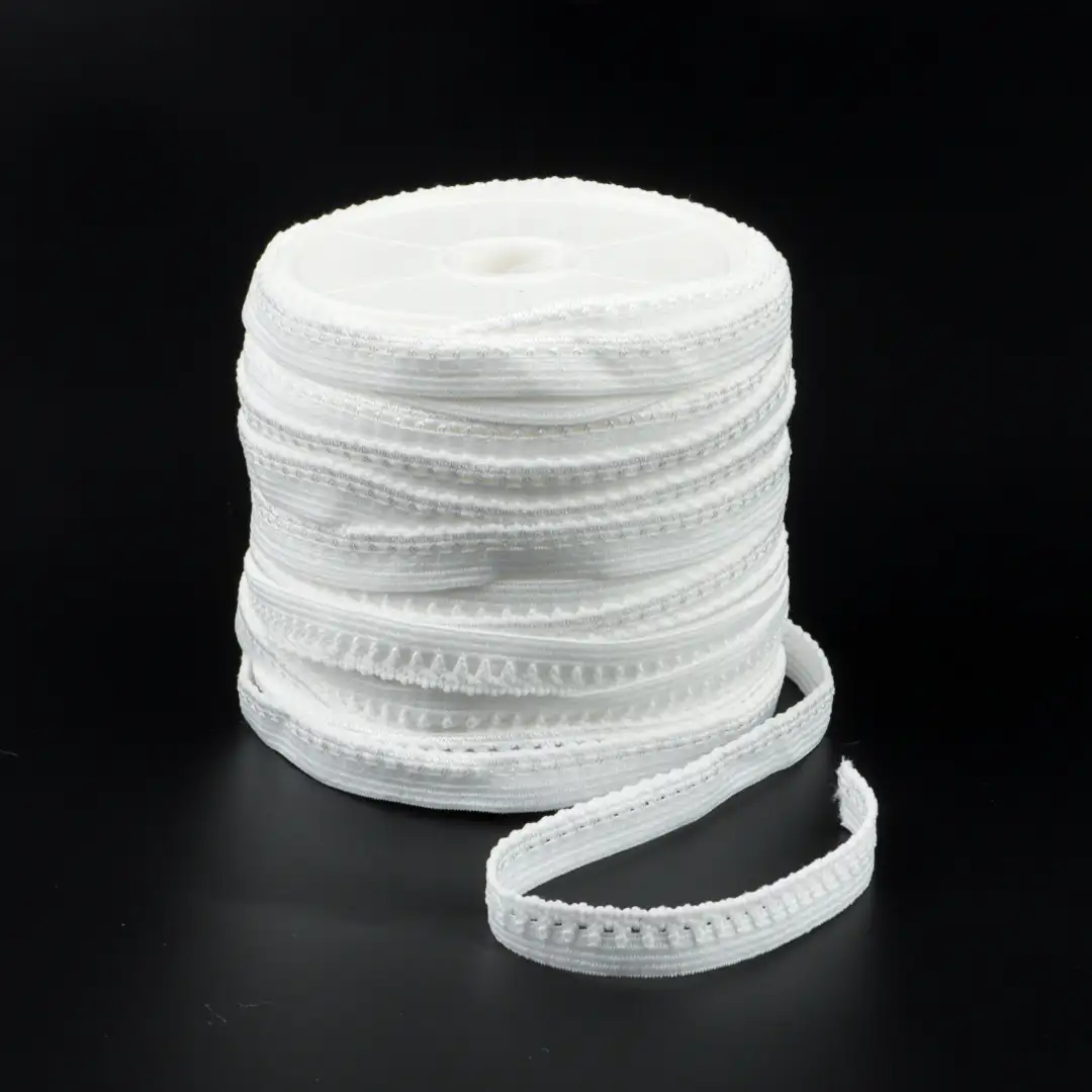 White  Nylon Elastic / Tape for Skirt buy garments accessories in bulk from China wholesaler at wholesale price free worldwide shipping Alibaba