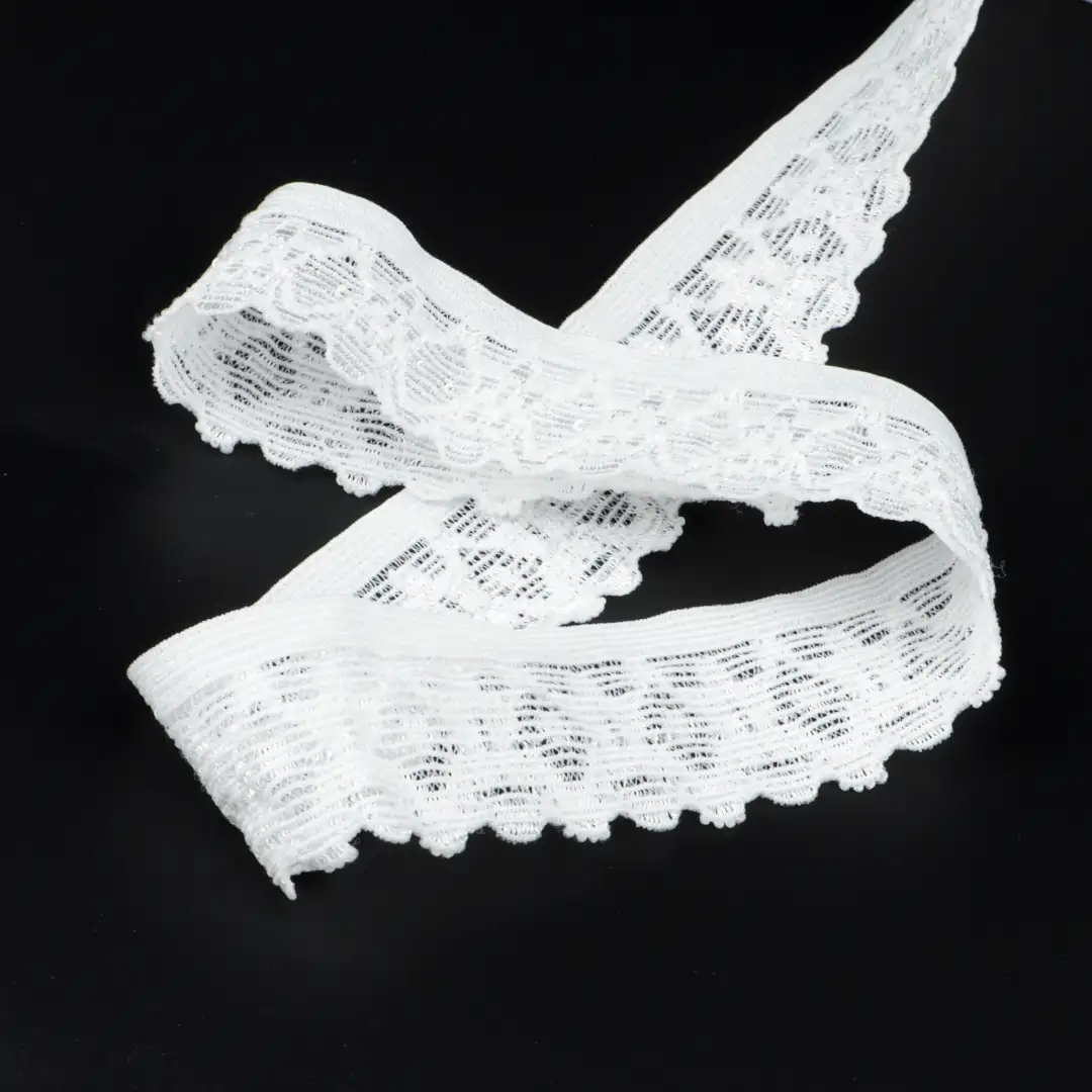 White  Nylon Elastic / Tape for Skirt buy garments accessories in bulk from China wholesaler at wholesale price free worldwide shipping Alibaba