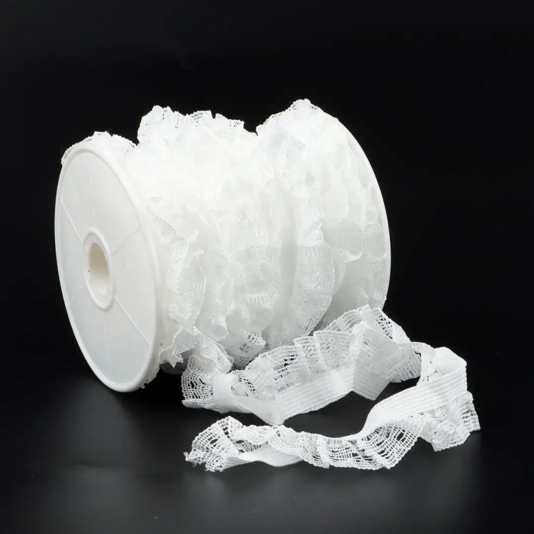 White  Nylon Elastic / Tape for Skirt buy garments accessories in bulk from China wholesaler at wholesale price free worldwide shipping Alibaba