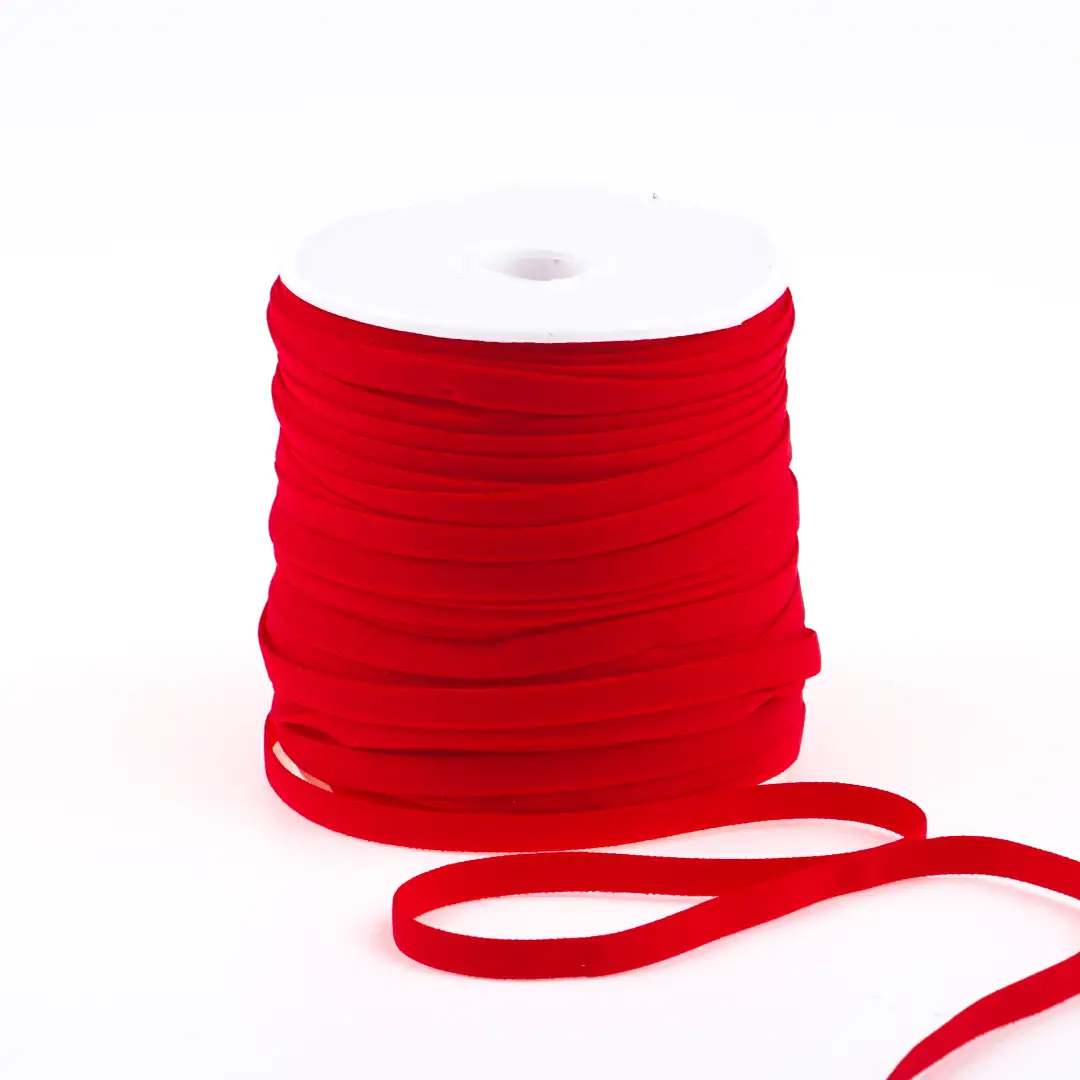 Red  Nylon Elastic / Tape for Shirt,Skirt buy garments accessories in bulk from China wholesaler at wholesale price free worldwide shipping Alibaba