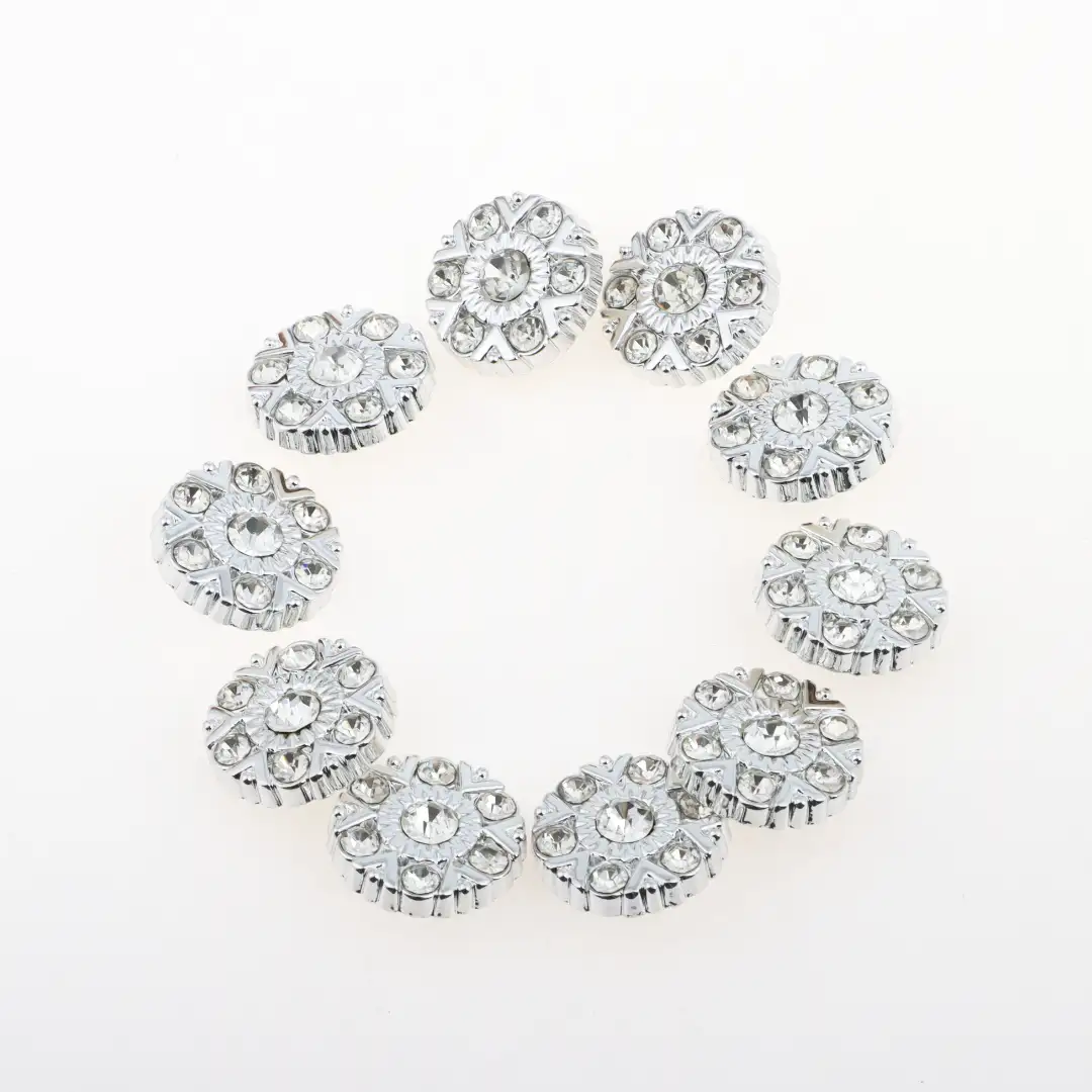 Sliver 1 holes Plastic Button for Overcoat buy garments accessories in bulk from China wholesaler at wholesale price free worldwide shipping Alibaba