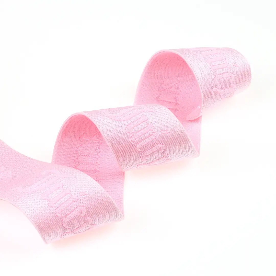 Pink  Polyester Elastic / Tape for Skirt,Uniform buy garments accessories in bulk from China wholesaler at wholesale price free worldwide shipping Alibaba