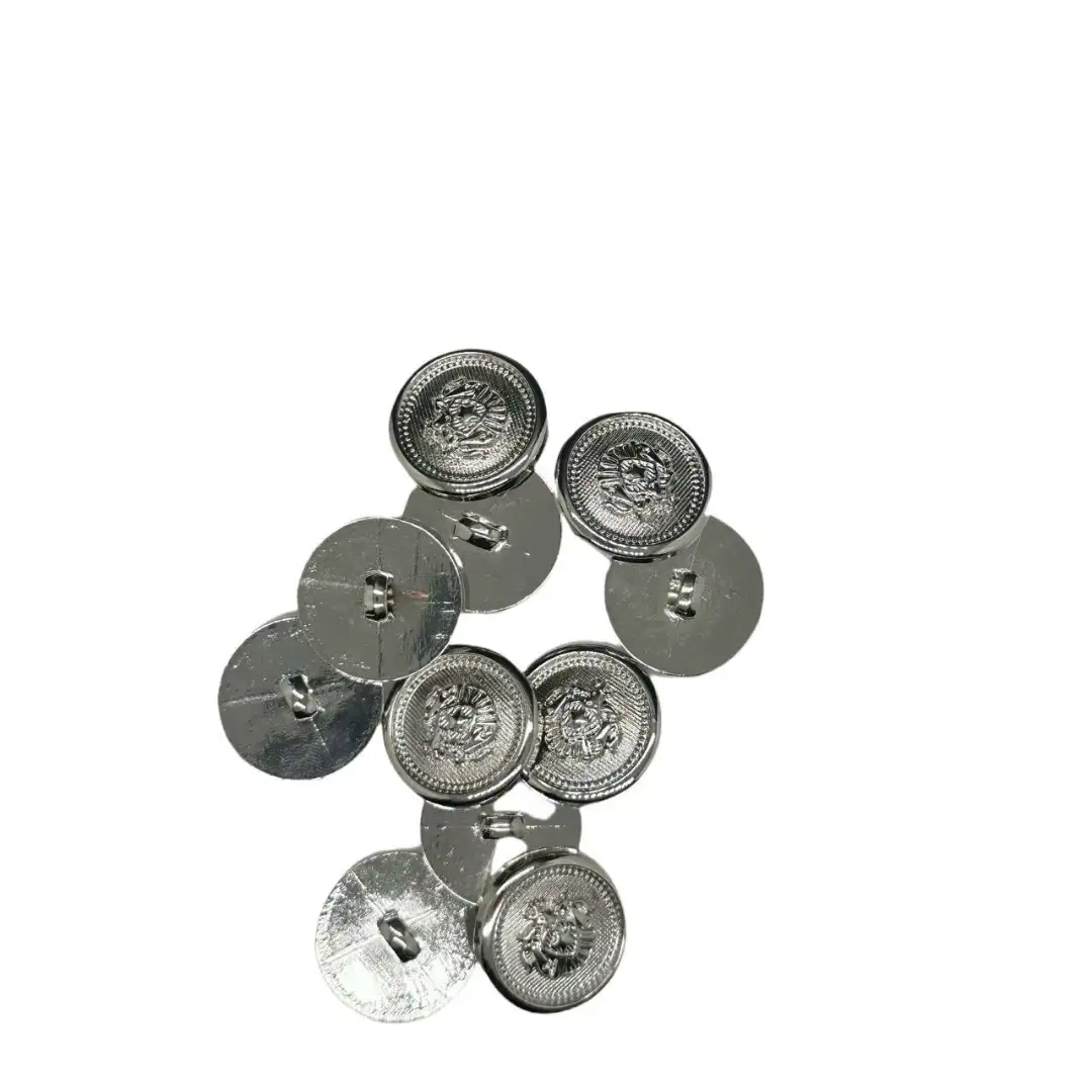 Silver 1 holes Plastic Button for Shirt,Pants,Denim Jacket buy garments accessories in bulk from China wholesaler at wholesale price free worldwide shipping Alibaba