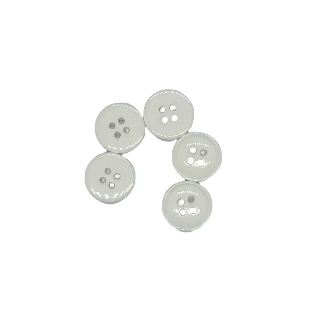 White 4 holes Resin Button for Shirt,Pants,Denim Jacket,Suit Trouser buy garments accessories in bulk from China wholesaler at wholesale price free worldwide shipping Alibaba