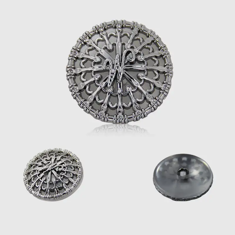 Multicolor 1 holes Metal Button for Jackets,Blazer,T-Shirt,Polo Shirt,Blouse,Crop Top,Lingerie,Overcoat buy garments accessories in bulk from China wholesaler at wholesale price free worldwide shipping Alibaba