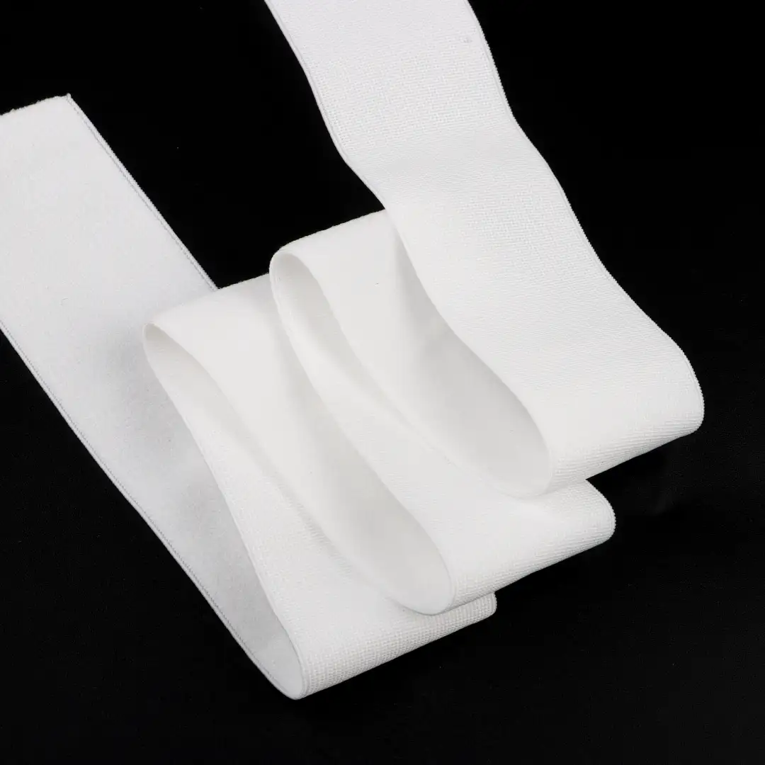 White  Nylon Elastic / Tape for Yoga Clothes,Uniform buy garments accessories in bulk from China wholesaler at wholesale price free worldwide shipping Alibaba