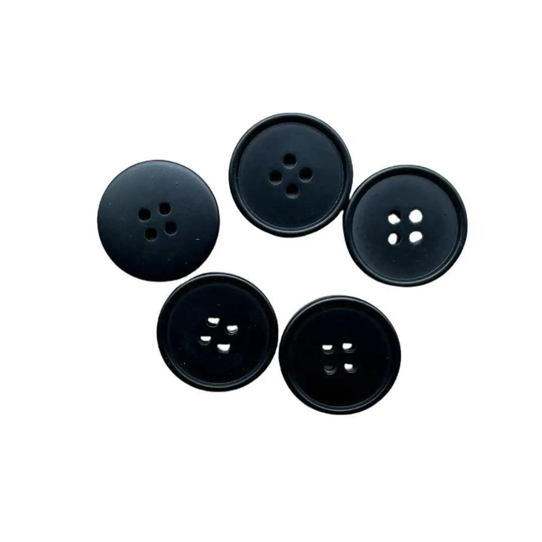 Black 4 holes Resin Button for Shirt,Pants,Denim Jacket,Suit Trouser,Jackets,Blazer buy garments accessories in bulk from China wholesaler at wholesale price free worldwide shipping Alibaba
