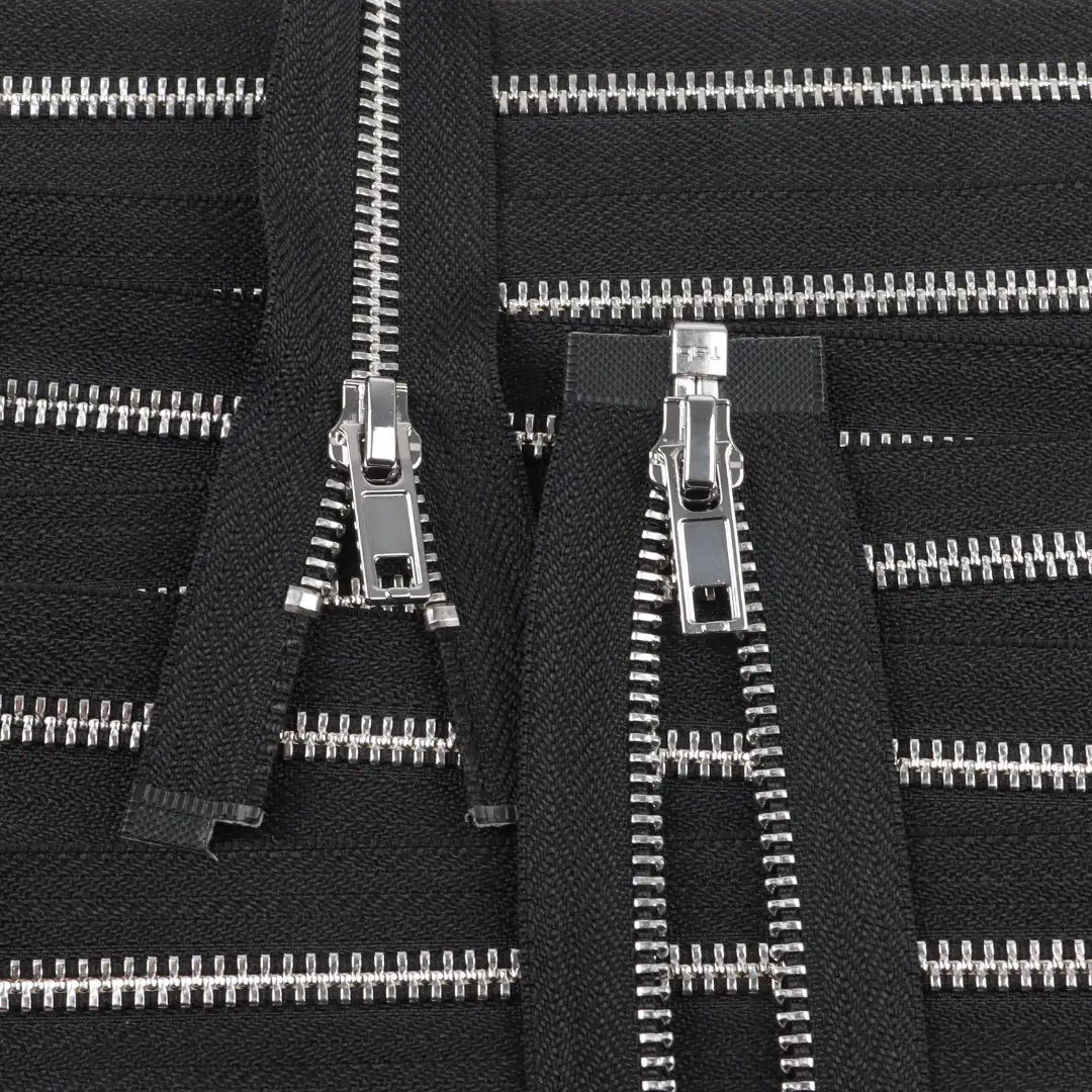 Black Open Metal Zippers Zipper for Pants buy garments accessories in bulk from China wholesaler at wholesale price free worldwide shipping Alibaba