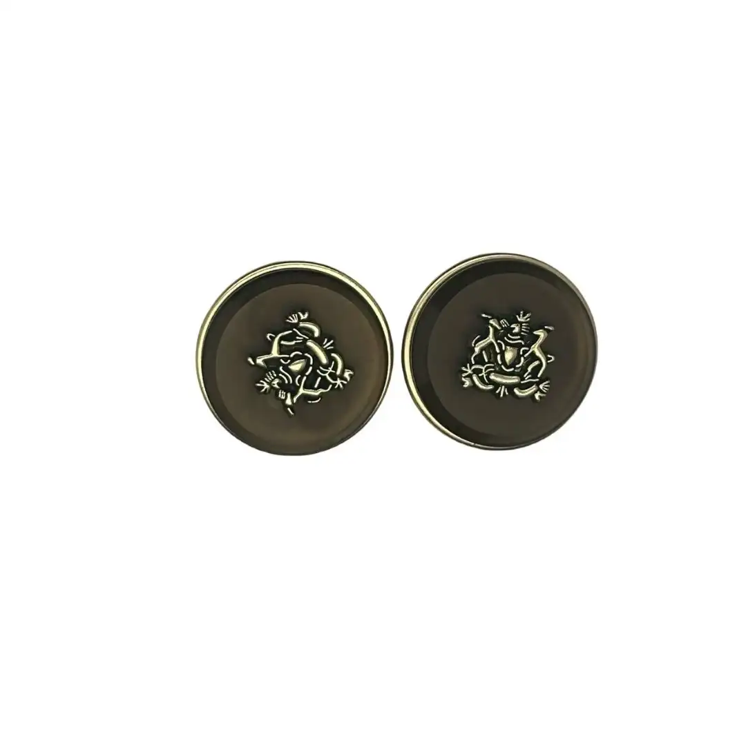Gold 1 holes Metal Button for Shirt,Pants,Denim Jacket,Suit Trouser,Jackets,Blazer buy garments accessories in bulk from China wholesaler at wholesale price free worldwide shipping Alibaba