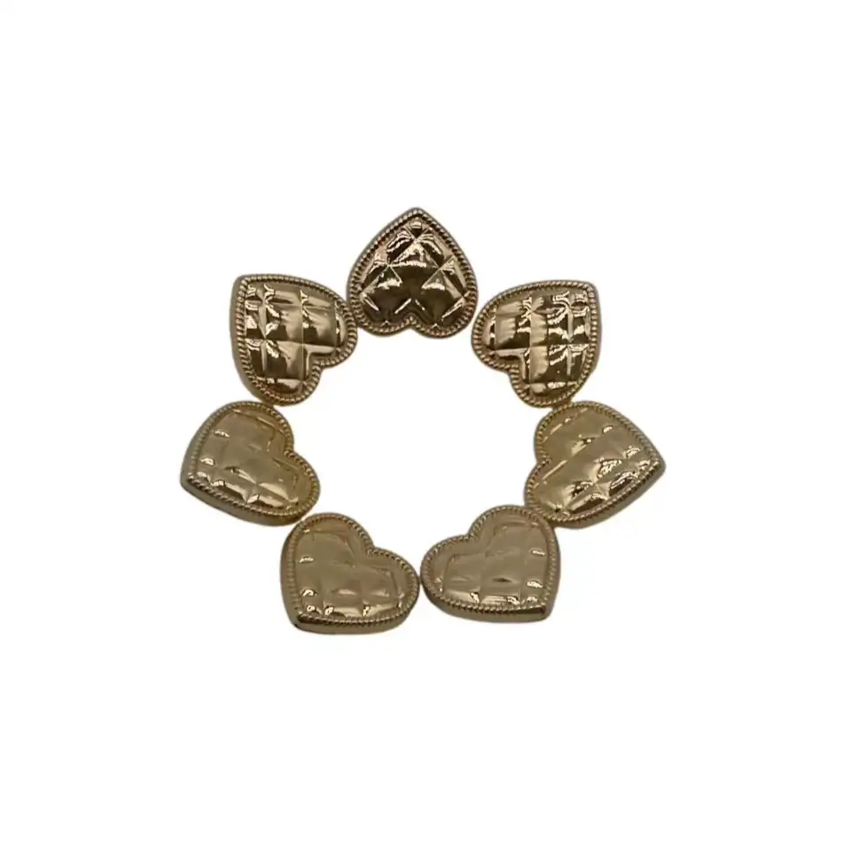 Gold 1 holes Metal Button for Jackets buy garments accessories in bulk from China wholesaler at wholesale price free worldwide shipping Alibaba
