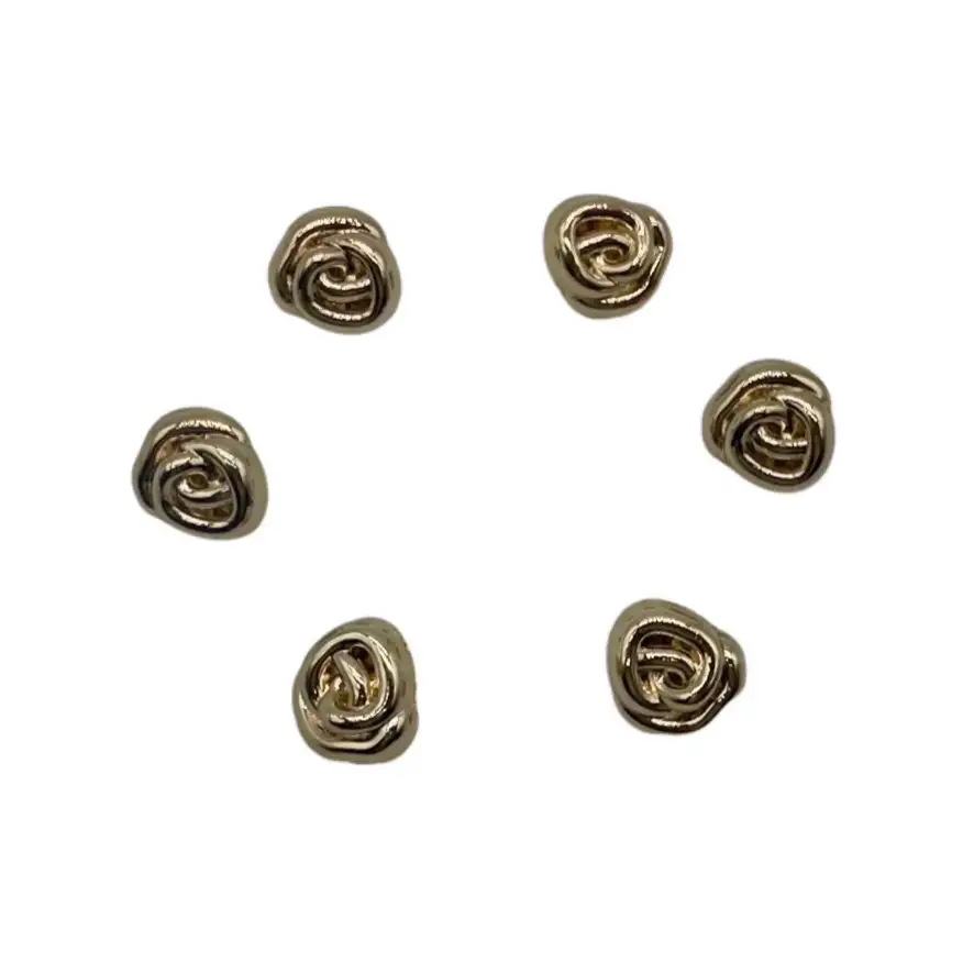 Gold 1 holes Metal Button for Jackets buy garments accessories in bulk from China wholesaler at wholesale price free worldwide shipping Alibaba