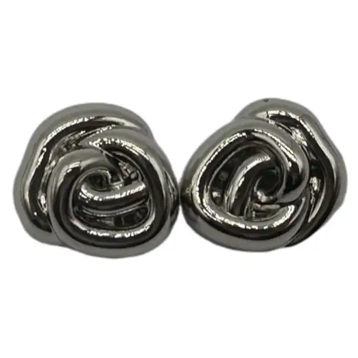 Silver 1 holes Metal Button for Jackets buy garments accessories in bulk from China wholesaler at wholesale price free worldwide shipping Alibaba