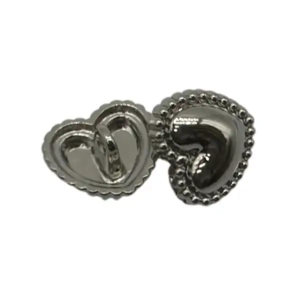 Silver 1 holes Metal Button for Jackets buy garments accessories in bulk from China wholesaler at wholesale price free worldwide shipping Alibaba