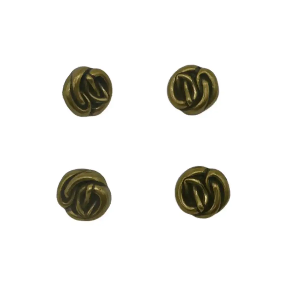 Gold 1 holes Metal Button for Jackets buy garments accessories in bulk from China wholesaler at wholesale price free worldwide shipping Alibaba