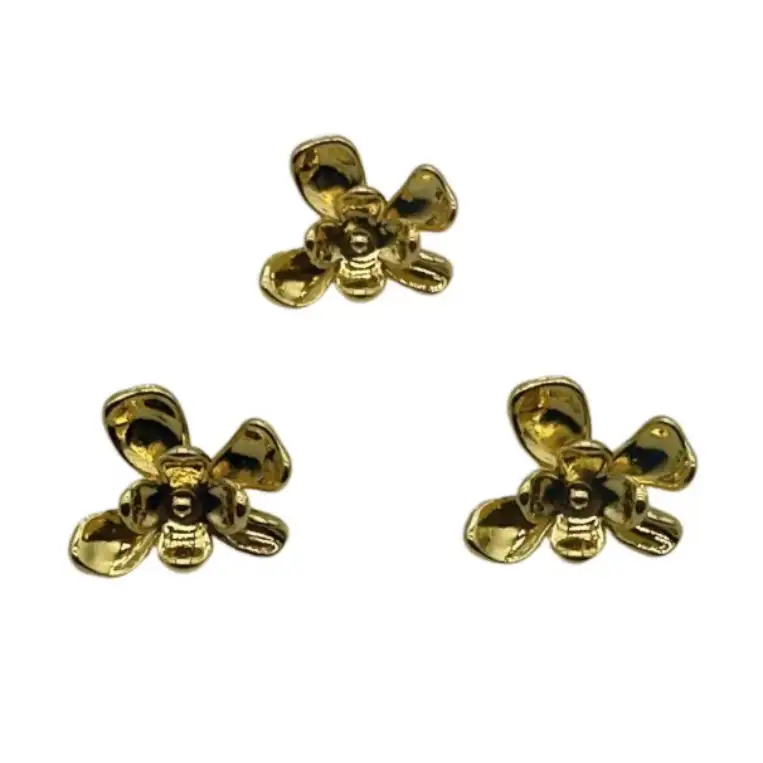 Gold 1 holes Metal Button for Jackets buy garments accessories in bulk from China wholesaler at wholesale price free worldwide shipping Alibaba