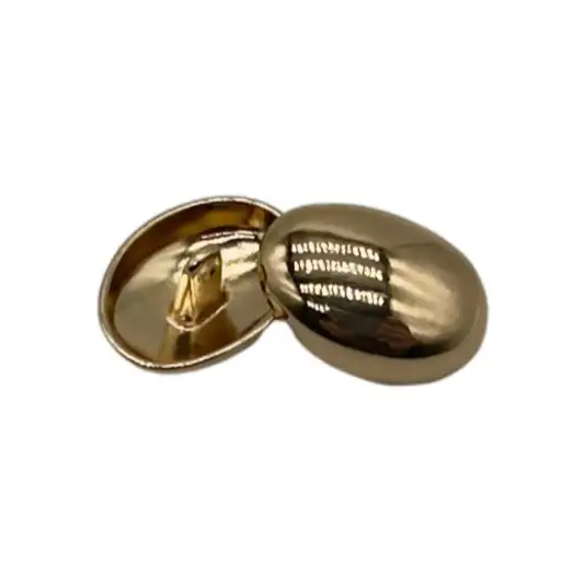 Gold 1 holes Metal Button for Jackets buy garments accessories in bulk from China wholesaler at wholesale price free worldwide shipping Alibaba