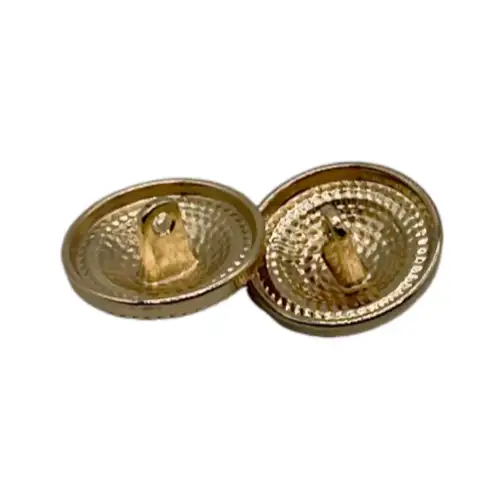 Gold 1 holes Metal Button for Jackets buy garments accessories in bulk from China wholesaler at wholesale price free worldwide shipping Alibaba