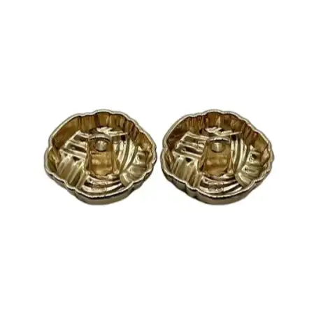 Gold 1 holes Metal Button for Jackets buy garments accessories in bulk from China wholesaler at wholesale price free worldwide shipping Alibaba