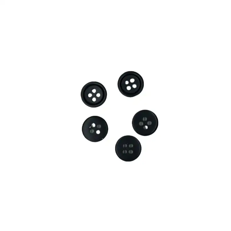 Black 4 holes Resin Button for Shirt,Pants,Denim Jacket,Suit Trouser,Jackets,Blazer buy garments accessories in bulk from China wholesaler at wholesale price free worldwide shipping Alibaba