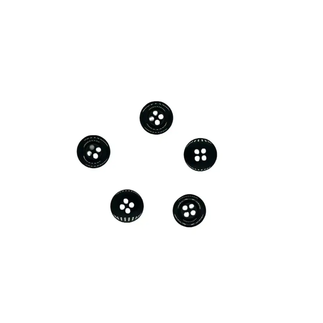 Black 4 holes Resin Button for Shirt,Pants,Denim Jacket,Suit Trouser,Jackets,Blazer buy garments accessories in bulk from China wholesaler at wholesale price free worldwide shipping Alibaba
