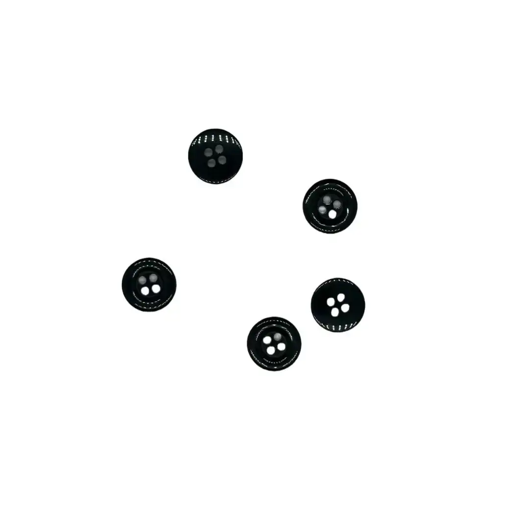 Black 4 holes Resin Button for Shirt,Pants,Denim Jacket,Suit Trouser,Jackets,Blazer buy garments accessories in bulk from China wholesaler at wholesale price free worldwide shipping Alibaba
