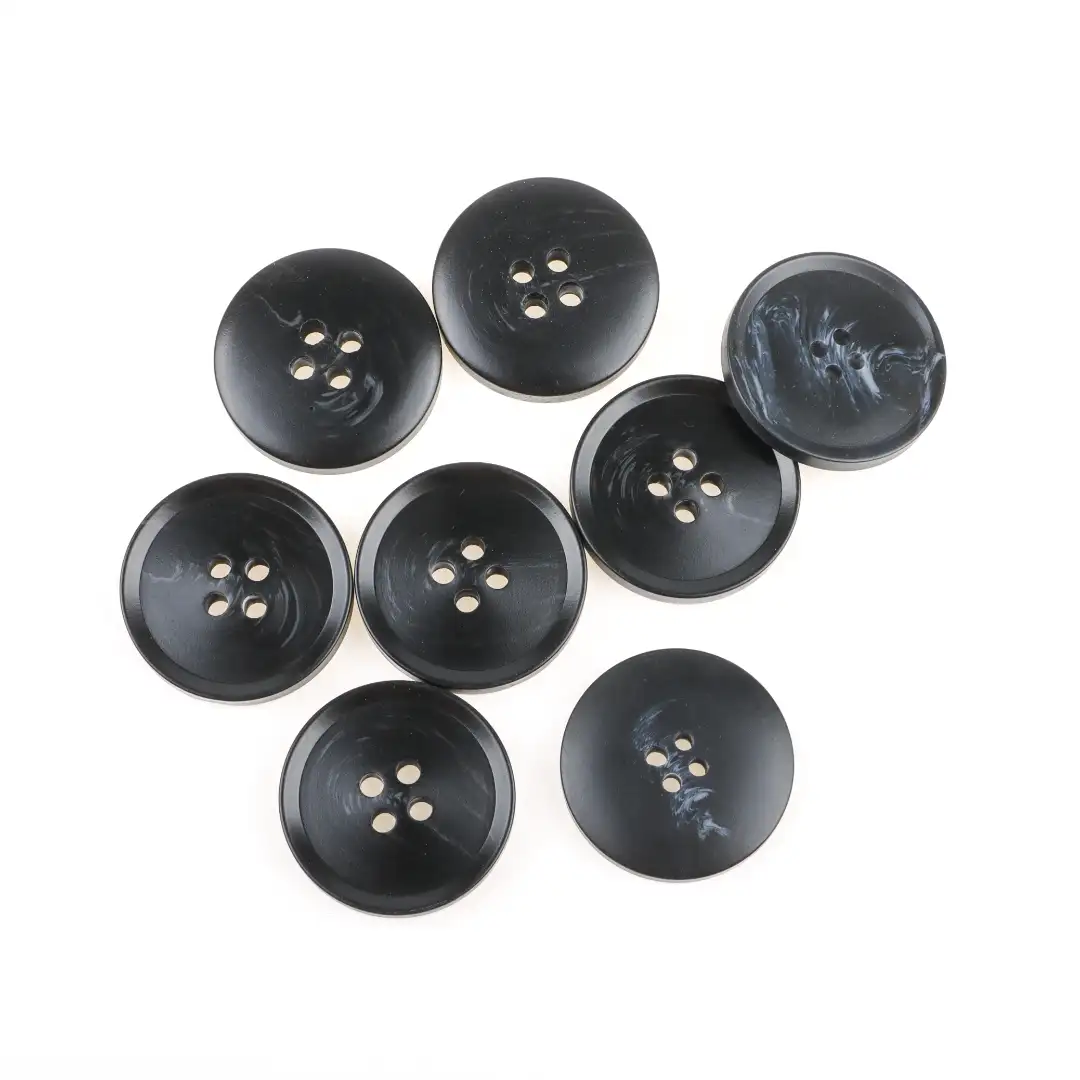 Black 4 holes Resin Button for Shirt,Overcoat buy garments accessories in bulk from China wholesaler at wholesale price free worldwide shipping Alibaba