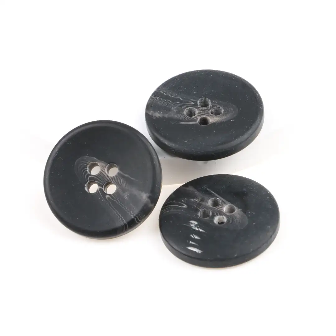 Black 4 holes Resin Button for Shirt,Overcoat buy garments accessories in bulk from China wholesaler at wholesale price free worldwide shipping Alibaba
