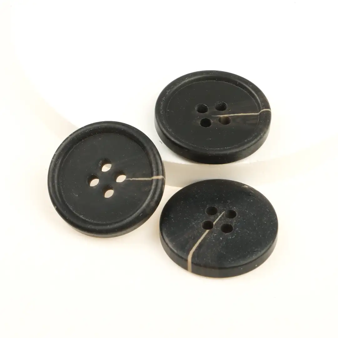 Black 4 holes Resin Button for Shirt,Overcoat buy garments accessories in bulk from China wholesaler at wholesale price free worldwide shipping Alibaba