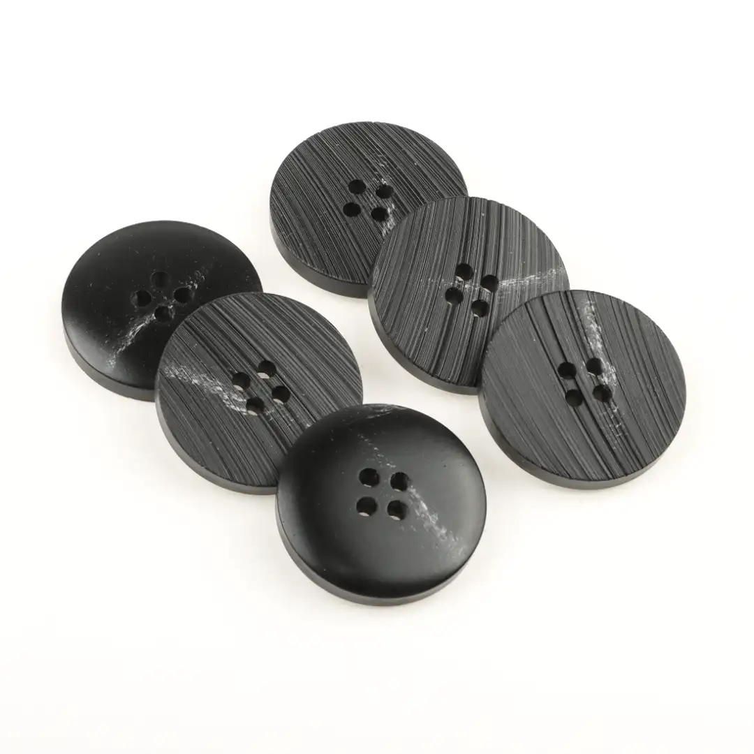 Black 4 holes Resin Button for Shirt,Overcoat buy garments accessories in bulk from China wholesaler at wholesale price free worldwide shipping Alibaba