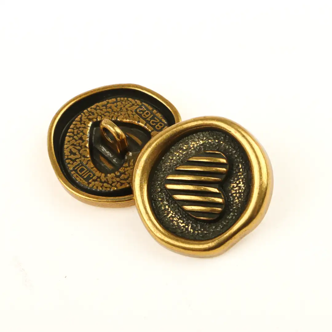Bronze 1 holes Metal Button for Shirt,Overcoat buy garments accessories in bulk from China wholesaler at wholesale price free worldwide shipping Alibaba
