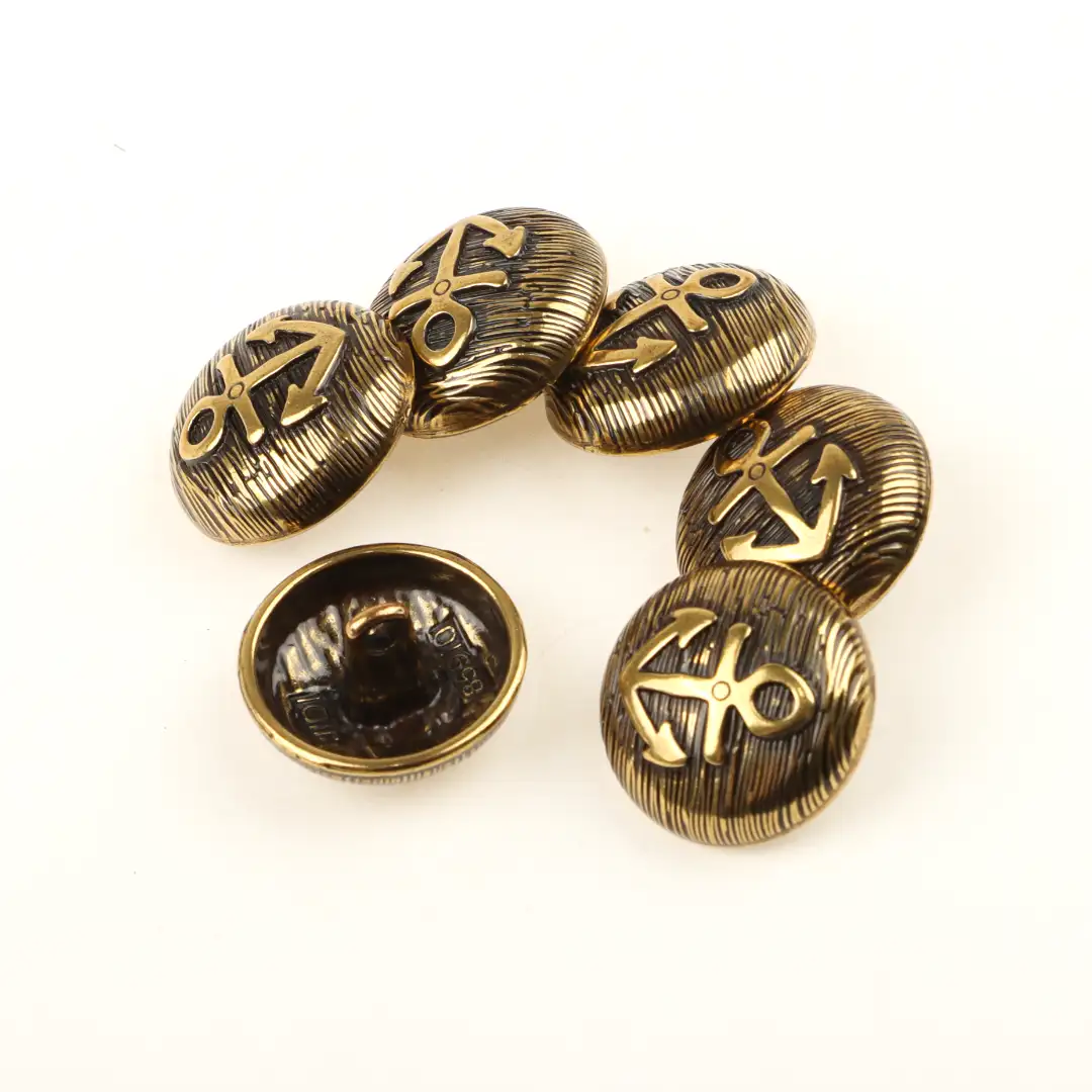 Bronze 1 holes Metal Button for Shirt,Overcoat buy garments accessories in bulk from China wholesaler at wholesale price free worldwide shipping Alibaba