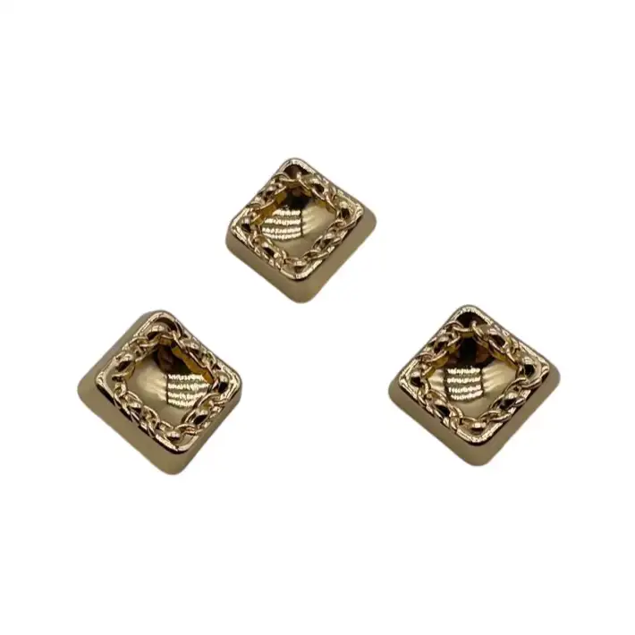 Gold 1 holes Metal Button for Jackets,Blouse buy garments accessories in bulk from China wholesaler at wholesale price free worldwide shipping Alibaba