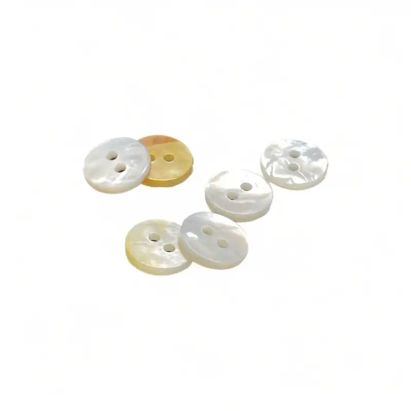 White 2 holes Shell Button for Shirt,Pants,Denim Jacket,Suit Trouser,Jackets,Blazer,T-Shirt,Polo Shirt,Blouse buy garments accessories in bulk from China wholesaler at wholesale price free worldwide shipping Alibaba