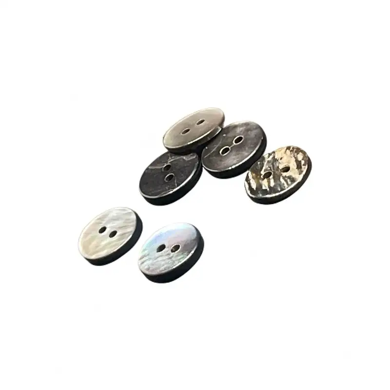 Black 2 holes Shell Button for Shirt,Pants,Denim Jacket,Suit Trouser,Jackets,Blazer,T-Shirt,Polo Shirt,Tank Top buy garments accessories in bulk from China wholesaler at wholesale price free worldwide shipping Alibaba
