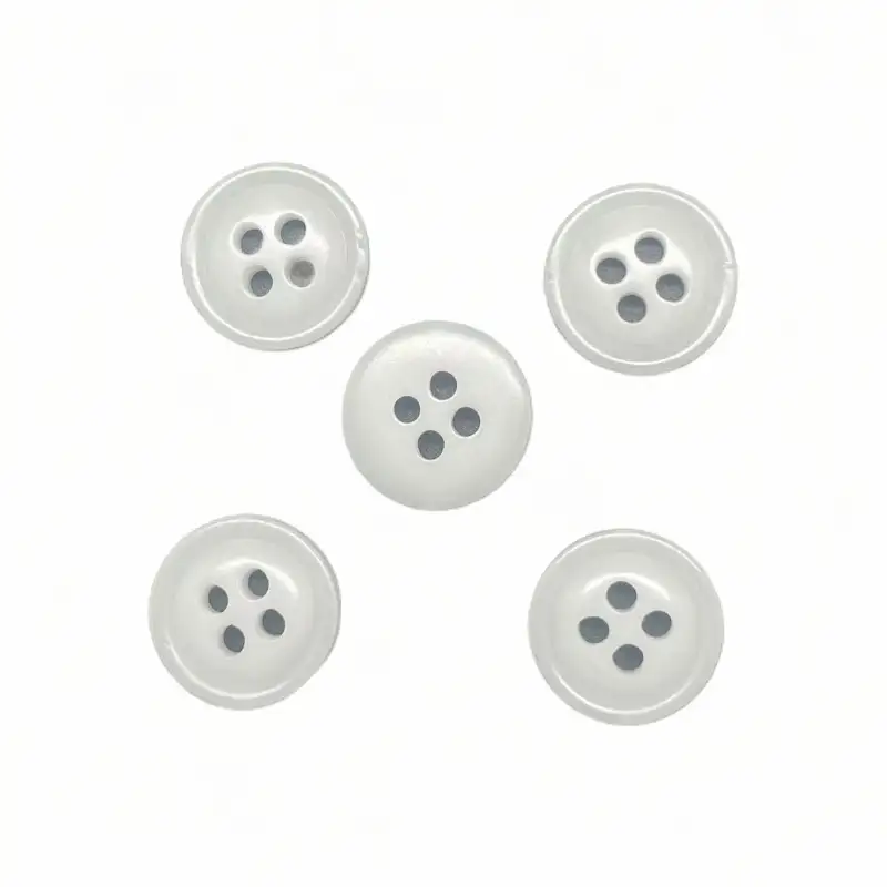 White 4 holes Resin Button for Shirt,Pants,Denim Jacket,Suit Trouser,Jackets,Blazer,T-Shirt,Polo Shirt buy garments accessories in bulk from China wholesaler at wholesale price free worldwide shipping Alibaba