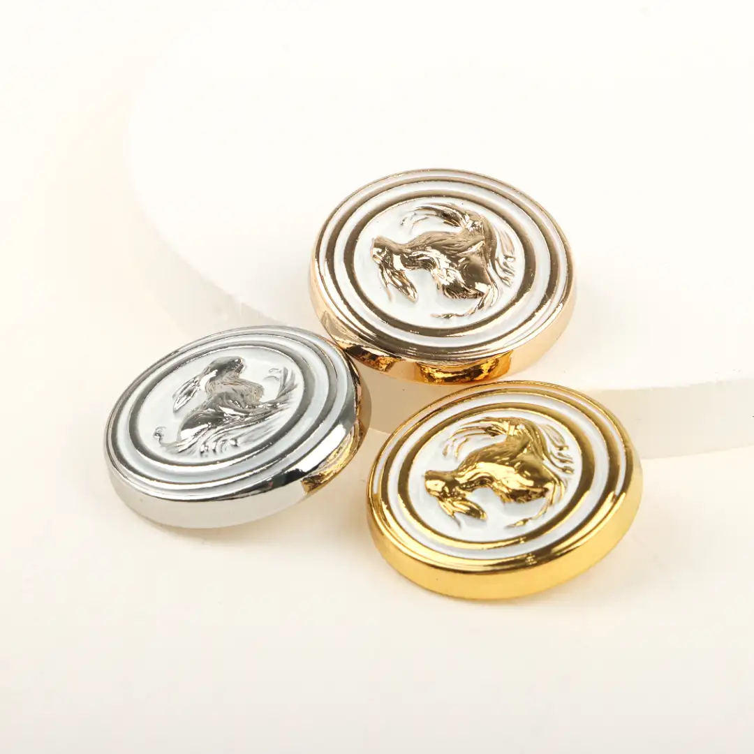 Multicolor 1 holes Metal Button for Shirt,Overcoat,Suit buy garments accessories in bulk from China wholesaler at wholesale price free worldwide shipping Alibaba