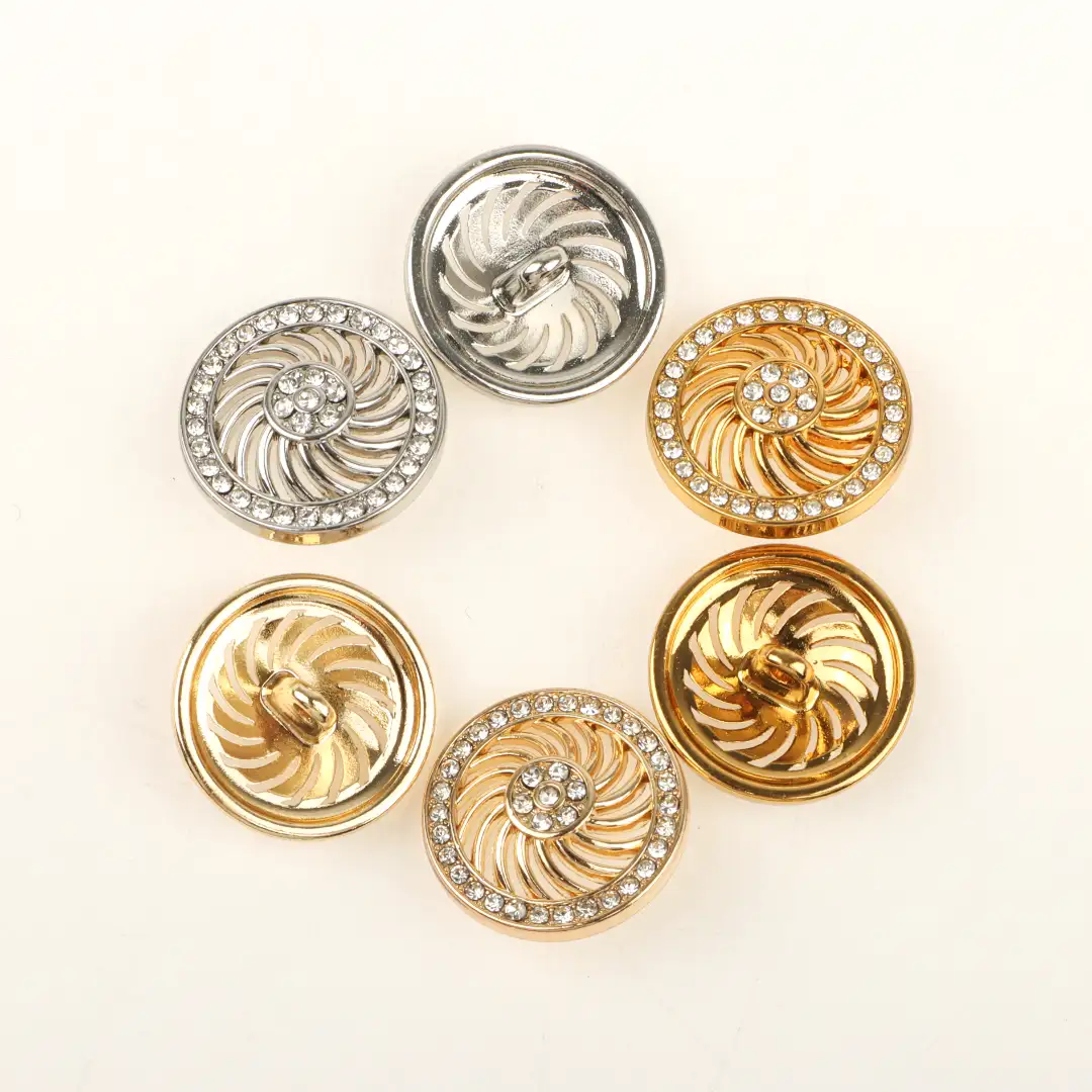 Multicolor 1 holes Metal Button for Shirt,Overcoat,Suit buy garments accessories in bulk from China wholesaler at wholesale price free worldwide shipping Alibaba